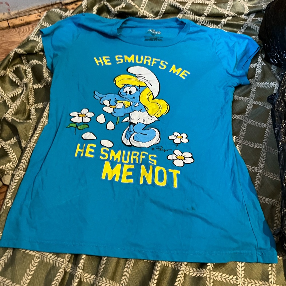 Smurfs Blue Kids T-Shirt